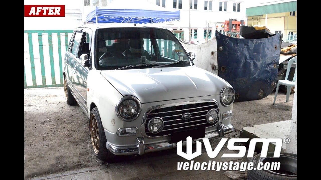 Perodua Kelisa Malaysia convert Daihatsu Gino Japan