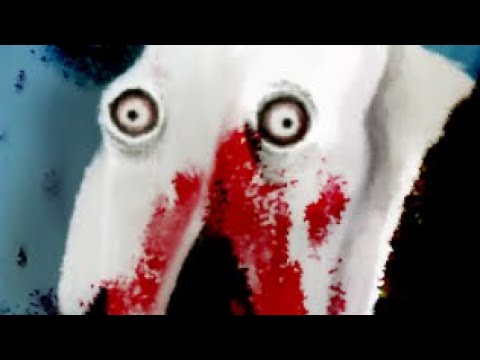 PERRO COMIENDO CEREAL CON UNA CUCHARA | HORROR VIDEO