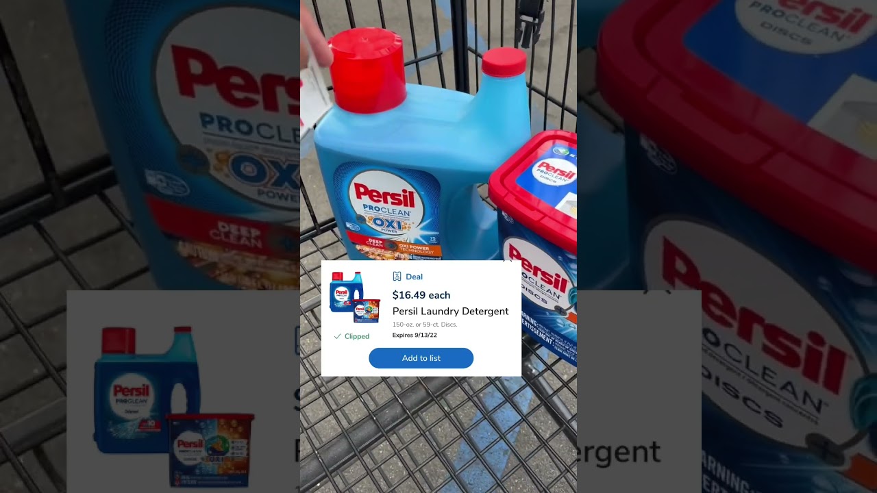 Persil Detergent At 60% Off At Albertsons 😱