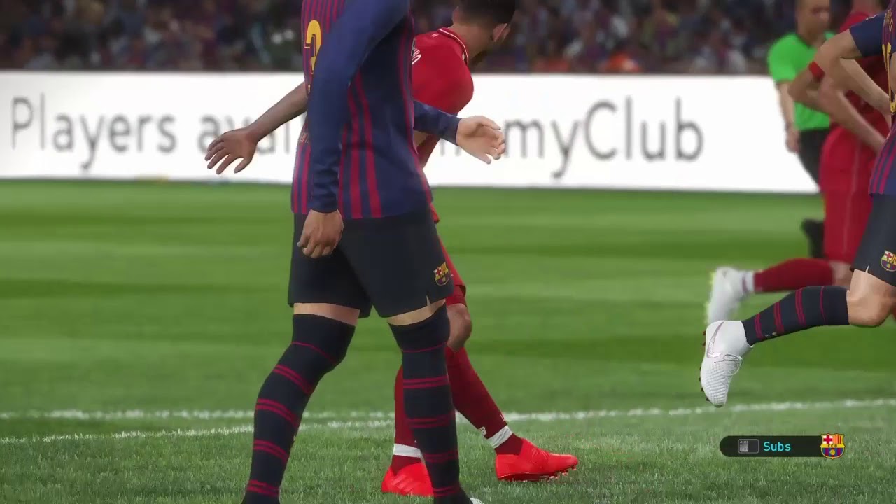 PES 19 Demo Exhibition match (Barcelona #2)