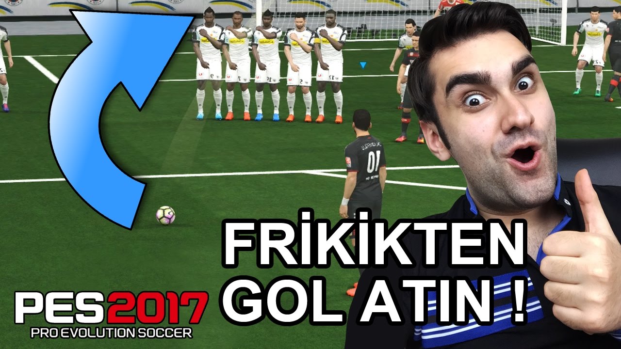 PES 2017 FRİKİKTEN GOL ATMA - SERBEST VURUŞ TAKTİKLERİ