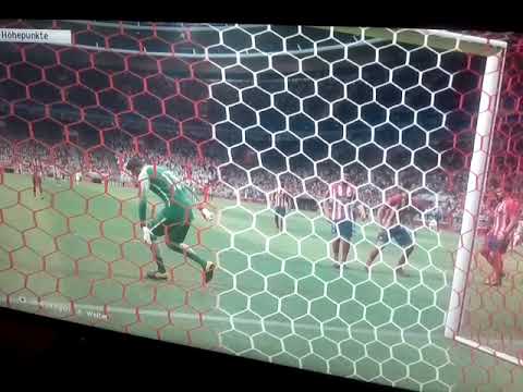 PES 2018 ATLETICO-REAL 2-1 quarterfinal CL Highlights XBOX SUPERSTARLEVEL