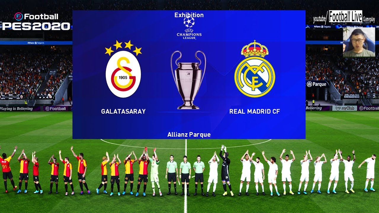 PES 2020 | Galatasaray vs Real Madrid | UEFA Champions League UCL | Gameplay PC