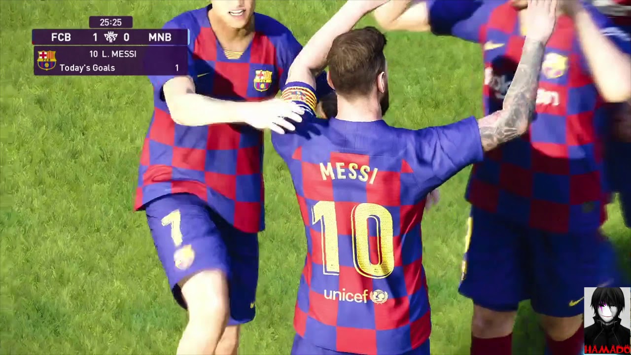 PES 2020 Barcelona Vs Man City