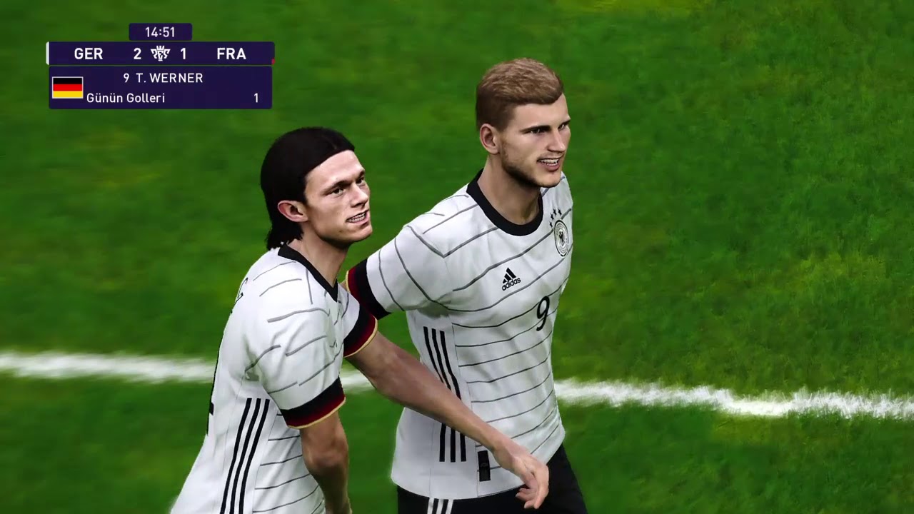 PES 2021 ALMANYA vs FRANSA Friendly Game (Full Gameplay)