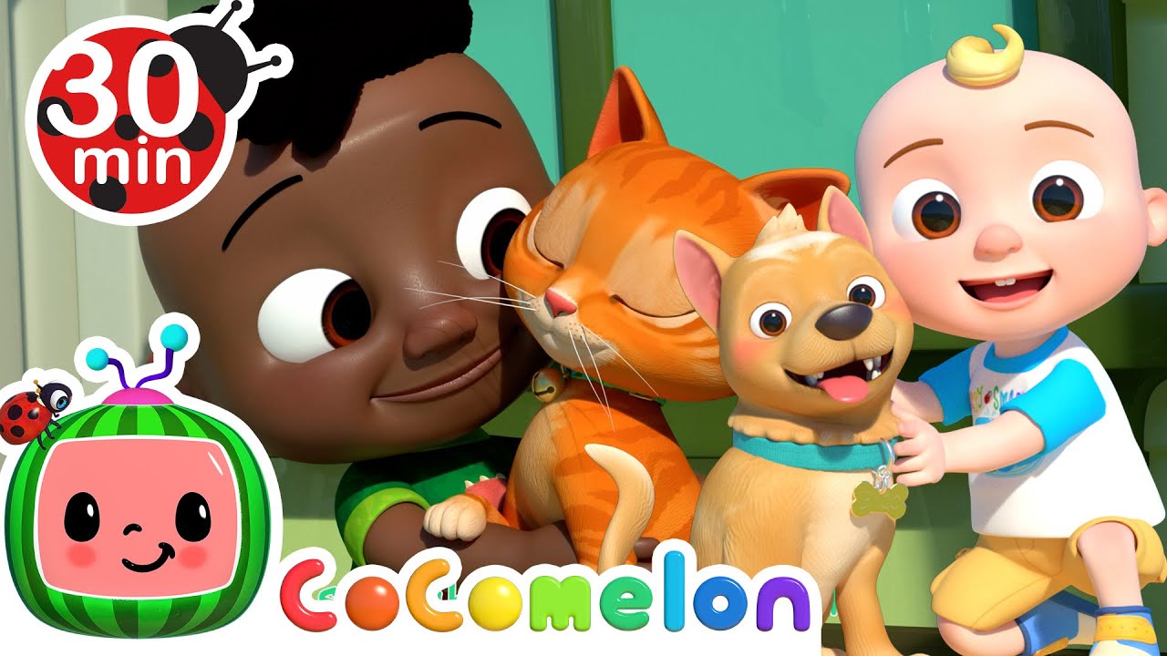 Pet Care - We Love Our Pets | CoComelon Furry Friends | Animals for Kids