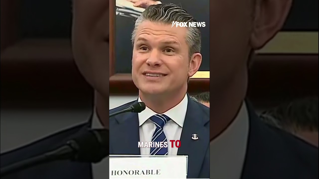 Pete Hegseth defends decision to deploy Marines in LA #shorts #losangeles #crime #defense #us #news