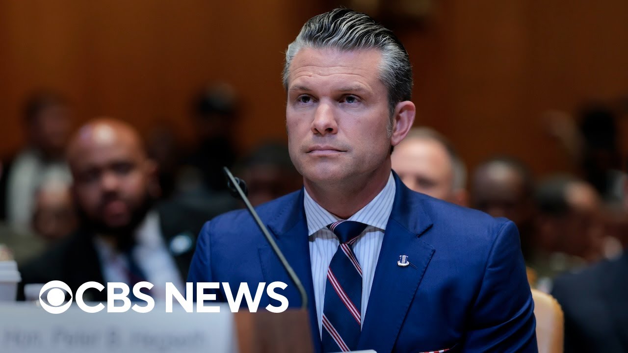 Pete Hegseth testifies at Senate hearing about Trump's defense budget | full video