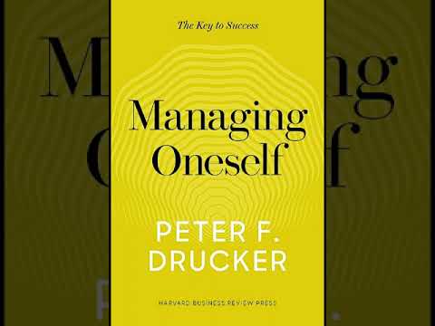 Peter F  Drucker – Managing Oneself Audio book