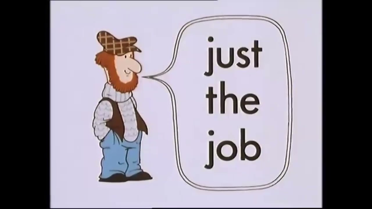 Peter Fogg Saying Just The Job Meme