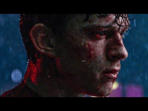 Peter in the Rain - Spiderman No Way Home