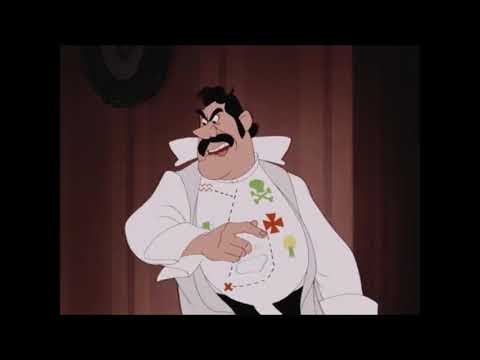 Peter Pan (1953) - Mr. Darling Chains Nana Outside