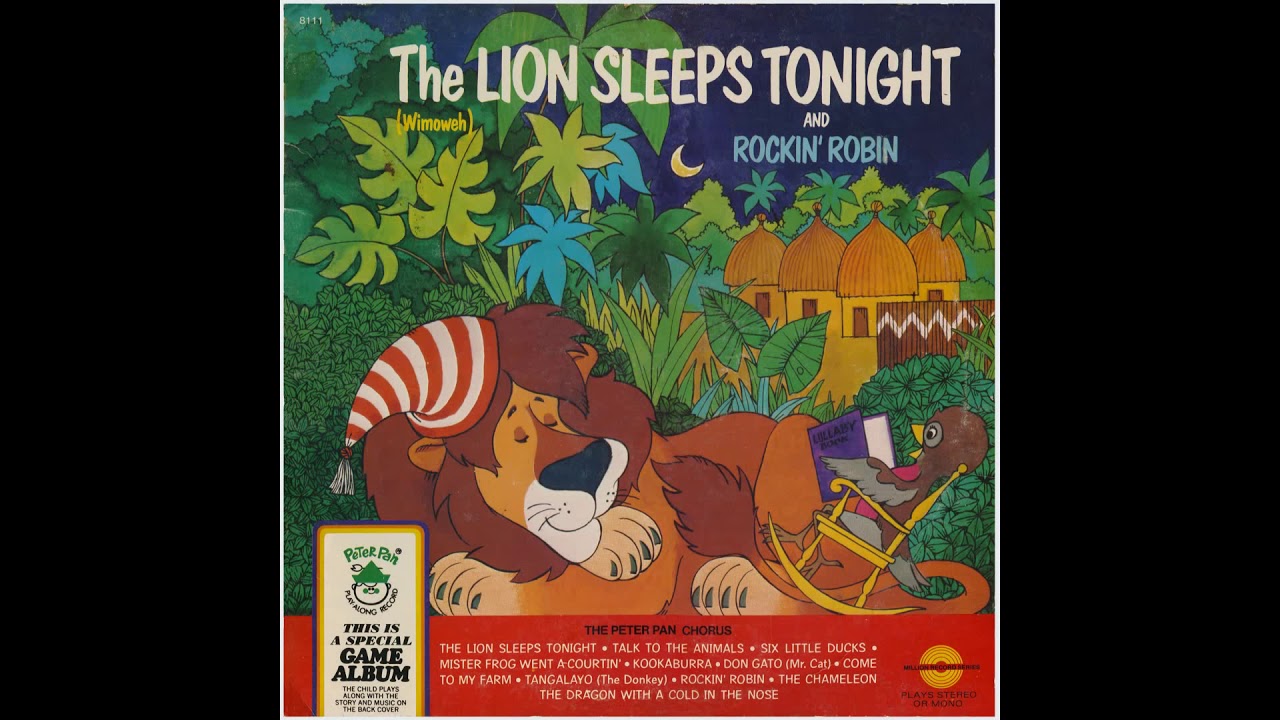 Peter Pan Chorus - The Lion Sleeps Tonight Rockin' 1