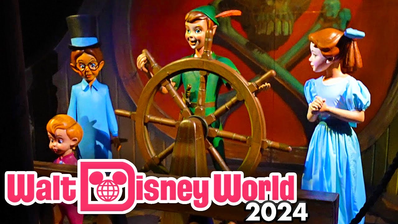 Peter Pan's Flight 2024 - Magic Kingdom Ride at Walt Disney World [4K60 POV]