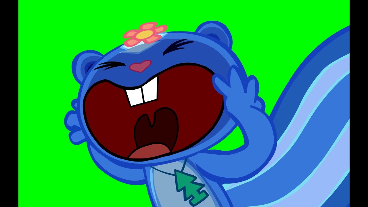 Petunia (HTF) Screaming Green Screen