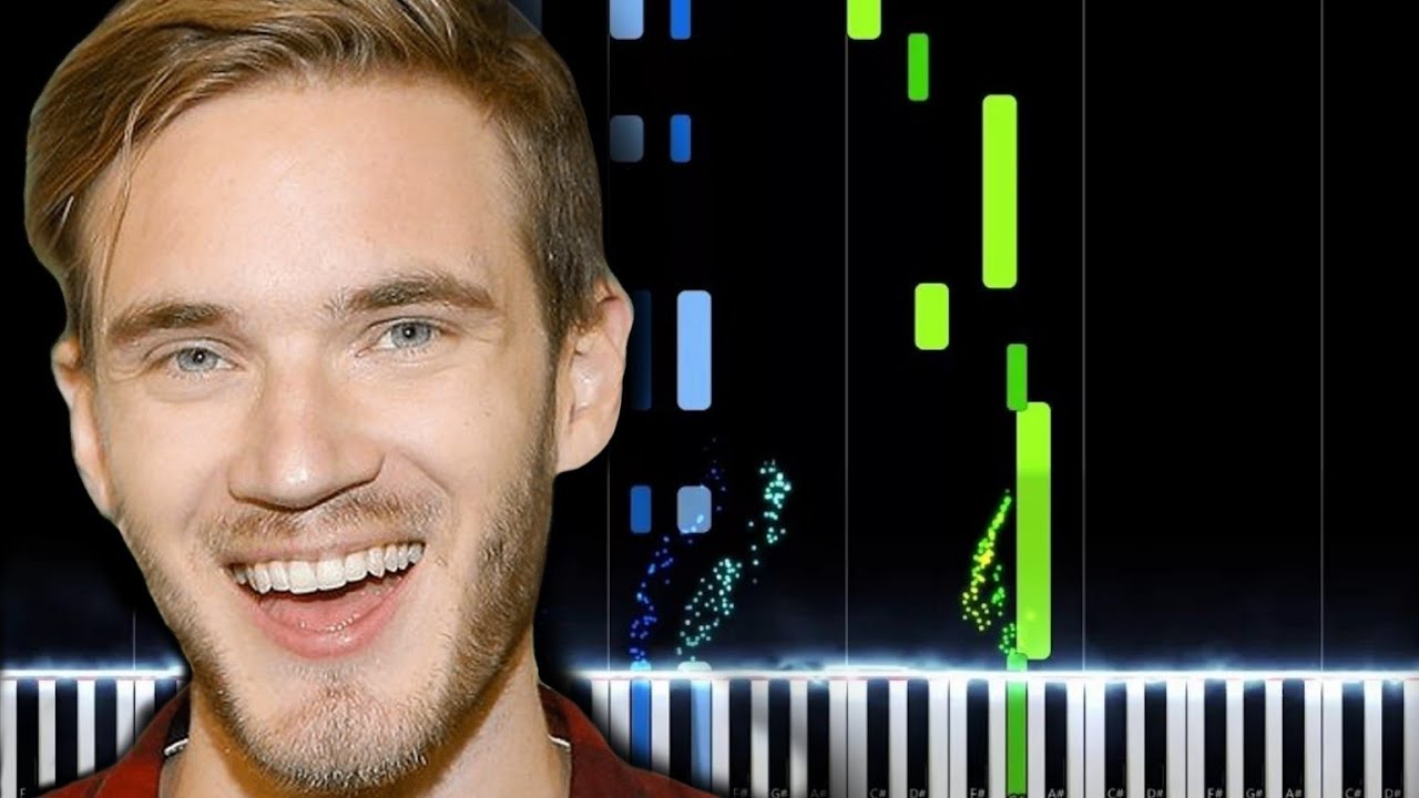 PewDiePie but it's MIDI art