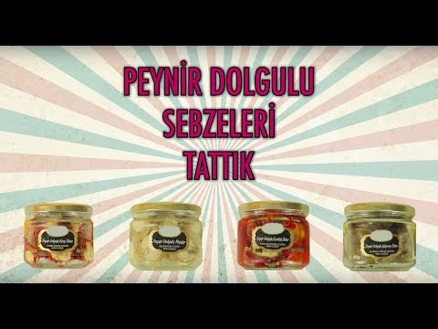 Peynir Dolgulu Sebzeleri Tattık