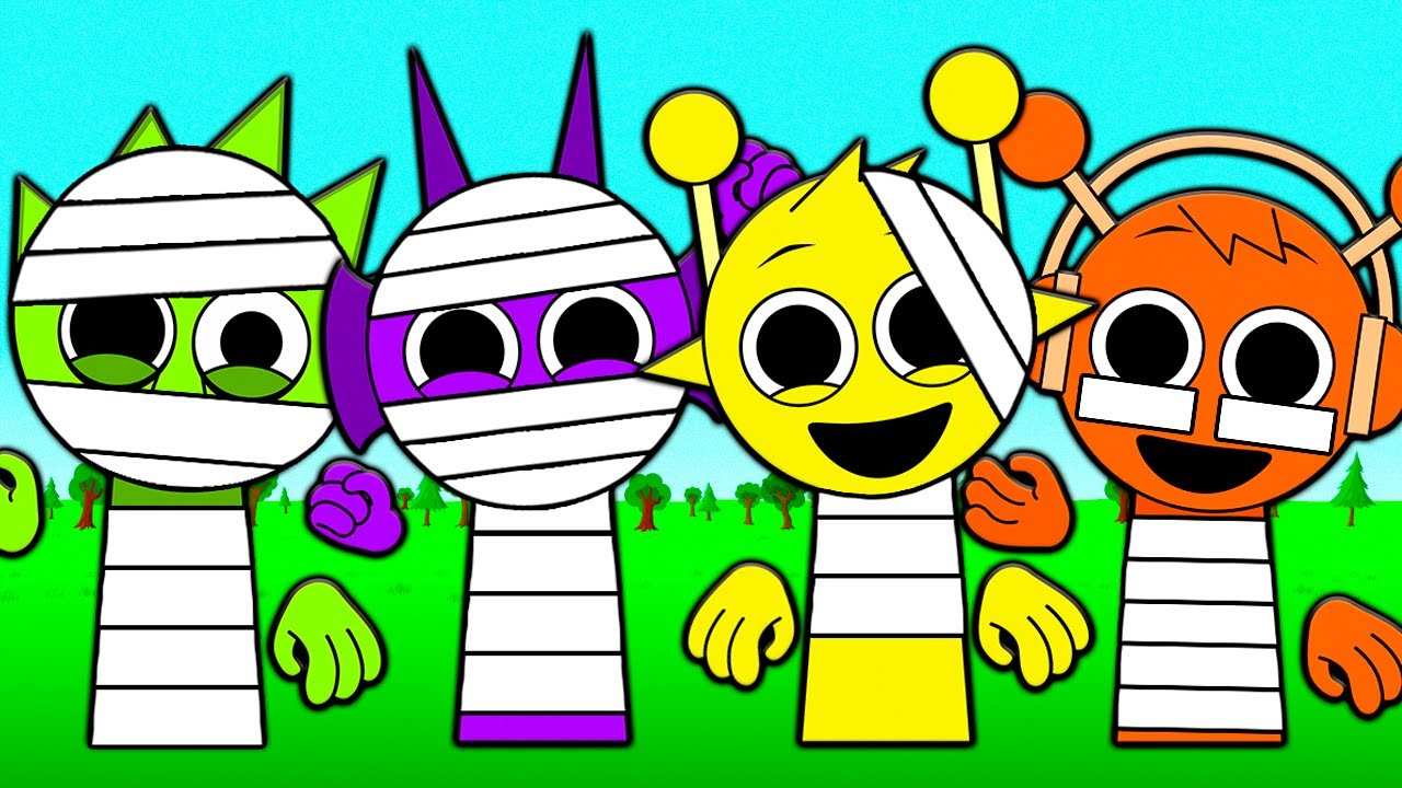 PHASE 3 OREN DURPLE OWAKCX SIMON BUT EVERYONE SURVIVED! INCREDIBOX SPRUNKI Cartoon Animation