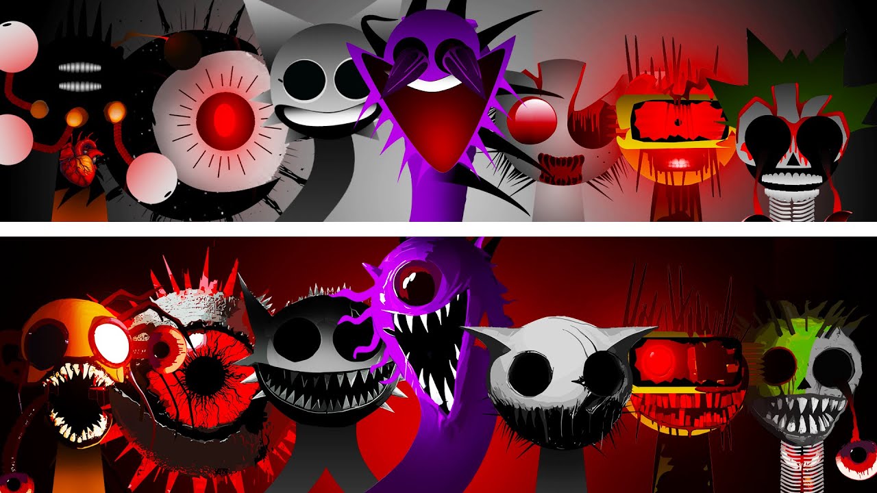 Phase 5 VS Phase 6 in Incredibox Sprunki Mix!