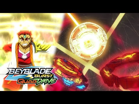Phelix vs. Rashad! BEYBLADE BURST QUADDRIVE EPISODE 23 (HD)