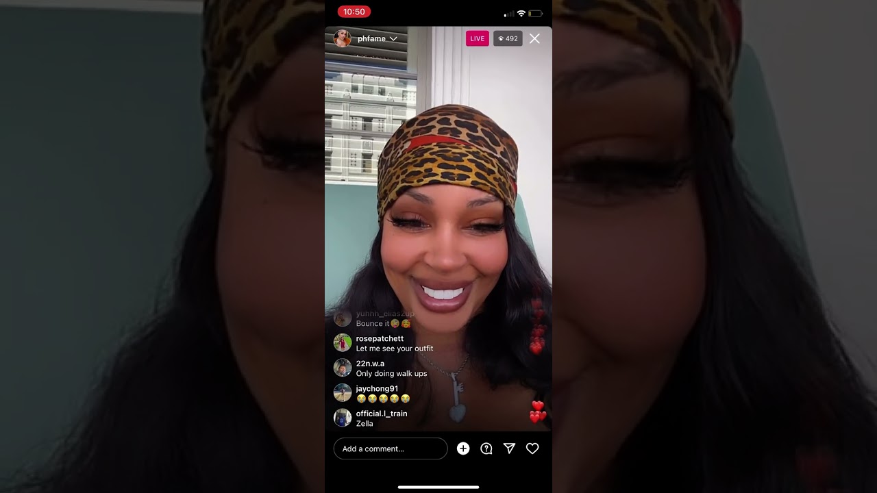 Phfame IG Live 2/28/22