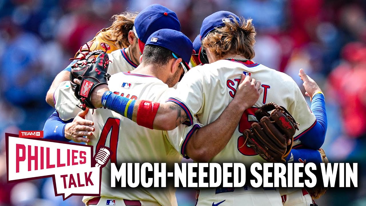Phillies get back on track with MUCH-NEEDED series win over a good Cubs team | Phillies Talk Podcast
