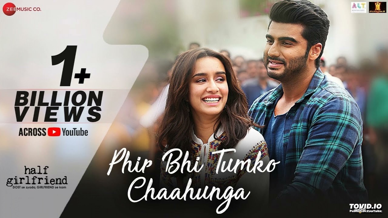 Phir Bhi Tumko Chaahunga - Full Song | Arijit Singh | Arjun K & Shraddha K | Mithoon, Manoj M
