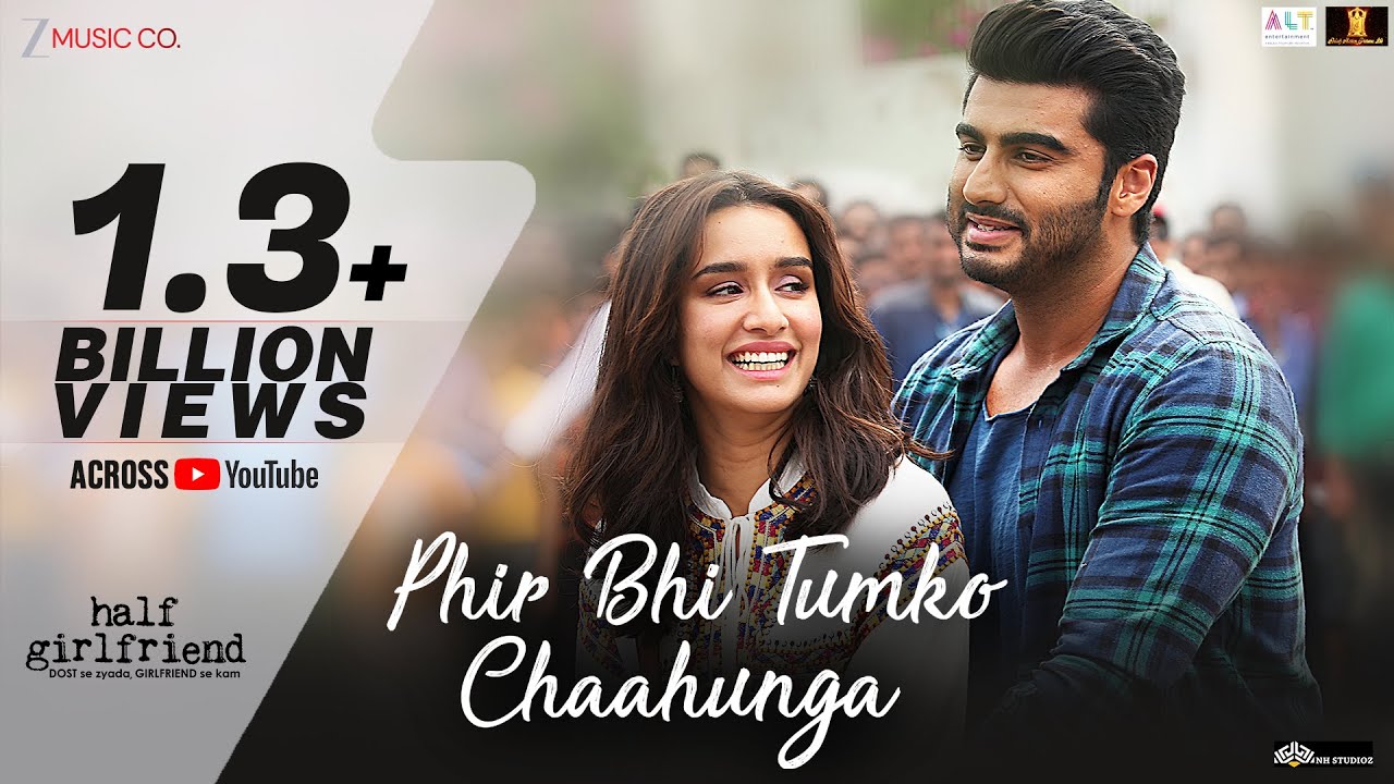 Phir Bhi Tumko Chaahunga - Full Song | Arijit Singh | Arjun K & Shraddha K | Mithoon, Manoj M