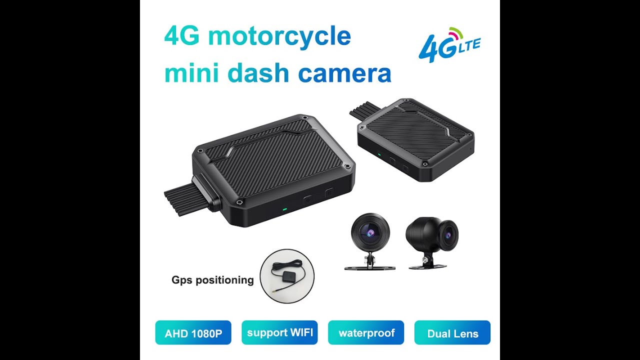 Phisung 4G LTE dash cam ZW2 unboxing box video