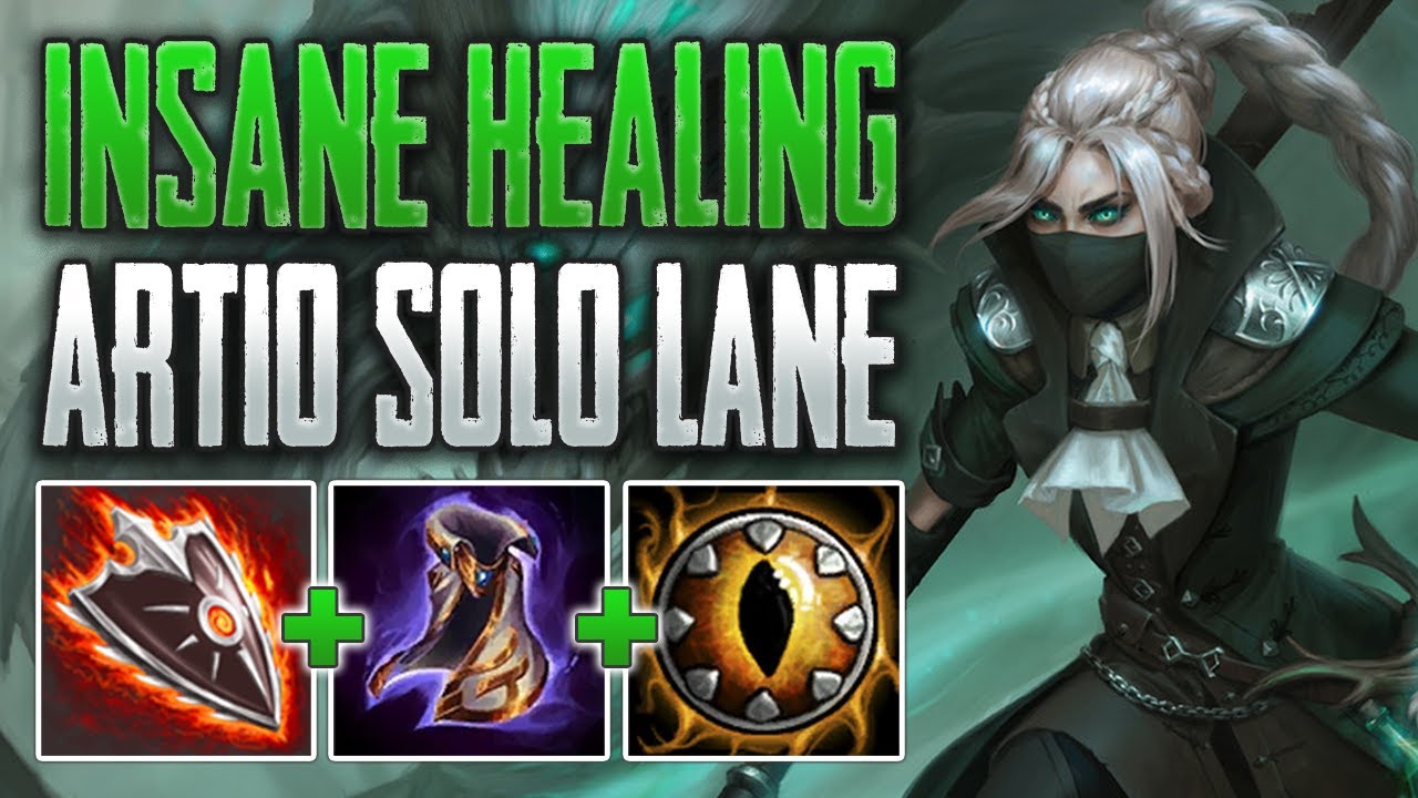 PHOENIX ARTIO HEALS FOR SO MUCH! Artio Solo Gameplay (SMITE Conquest)