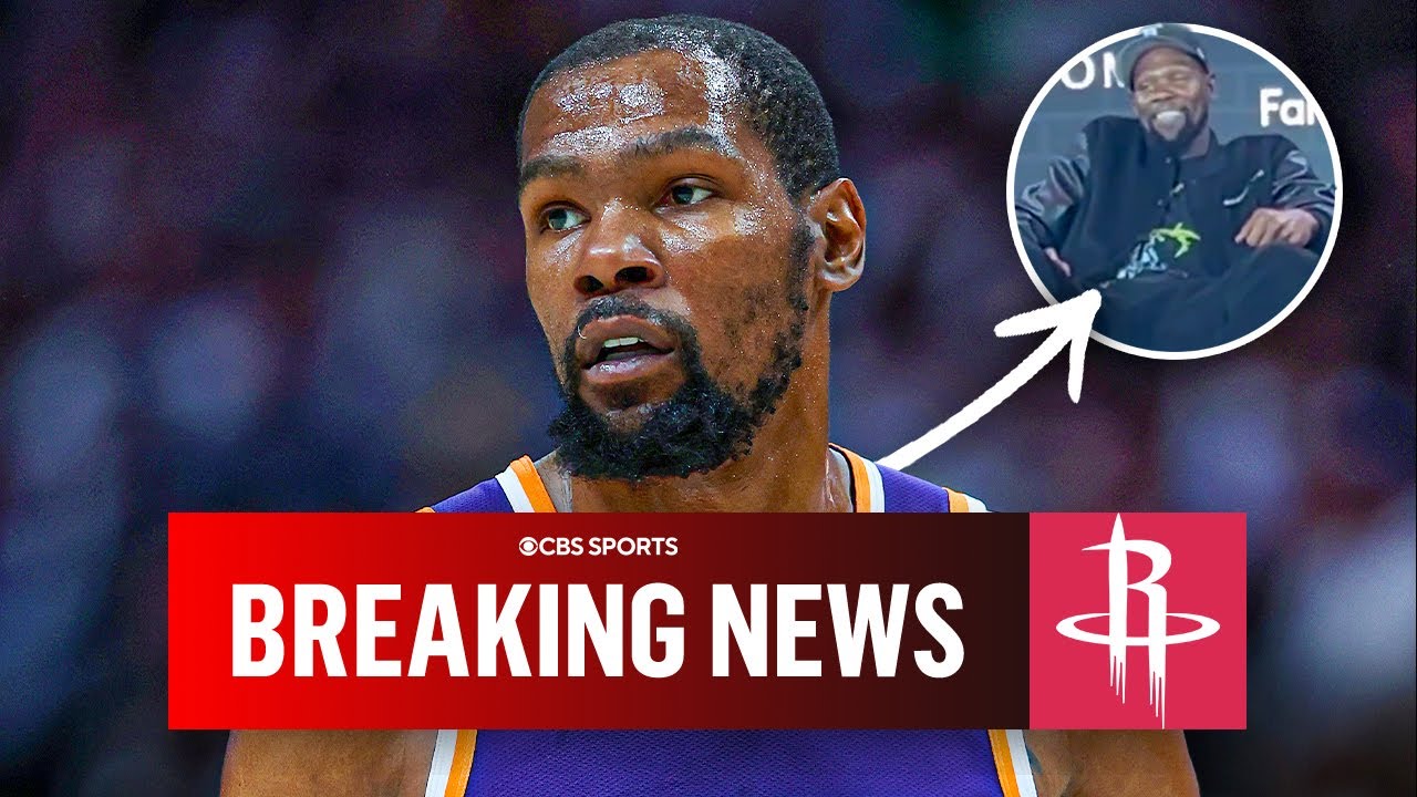 Phoenix Suns TRADE Kevin Durant to the Houston Rockets | Watch His LIVE Reaction 😳
