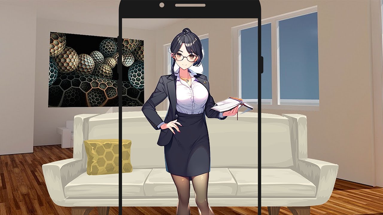 Phone App Changes Man into Woman | tg tf transformation Gender Bender - AI-Generated