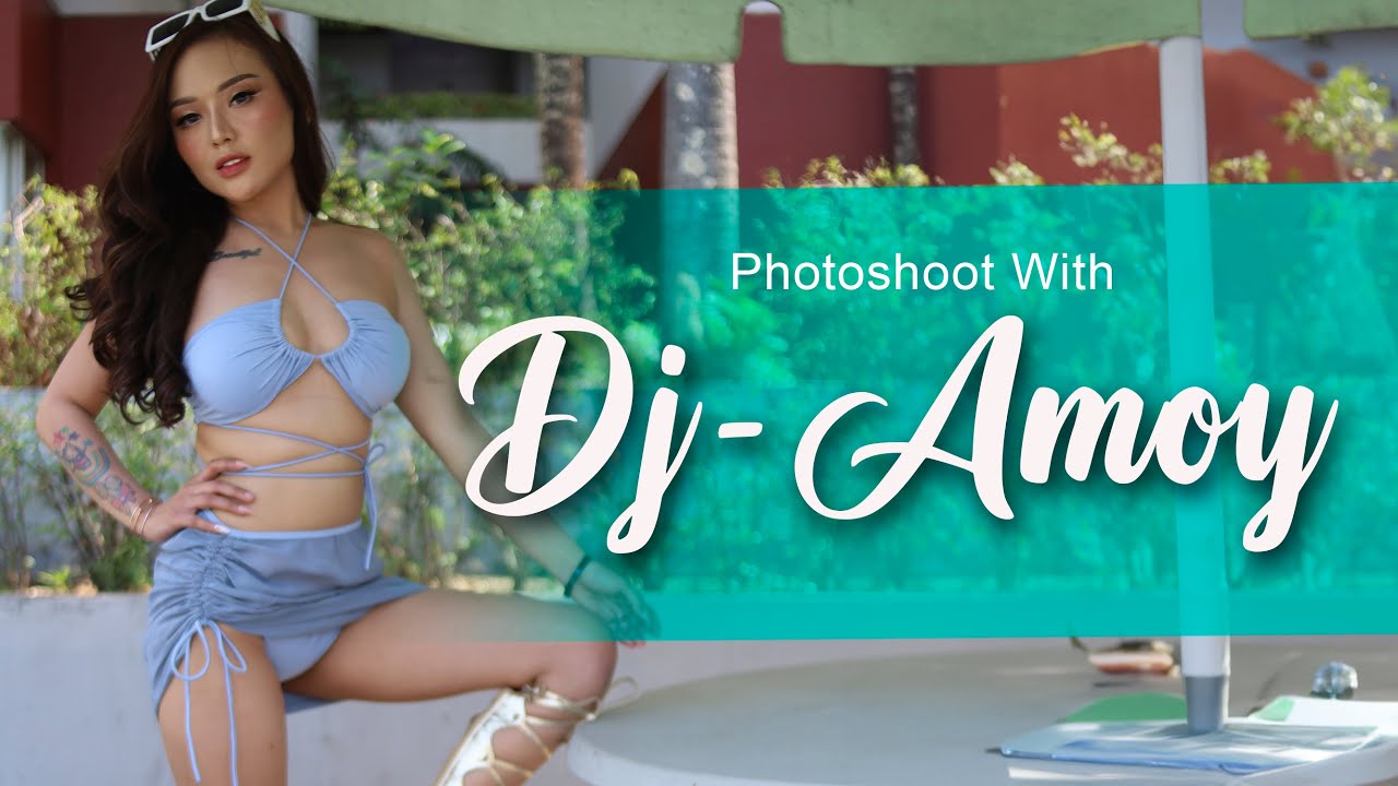 Photoshoot With DJ AMOY BERLIAN | This model is getting more beautiful every time we meet her pos...