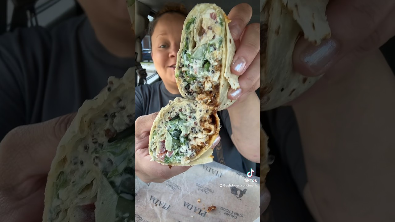 Piada is so underrated! #food #lunch #foryou