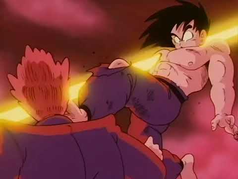 Piccolo puts hole on goku's body/martial arts tournament/dragon Ball