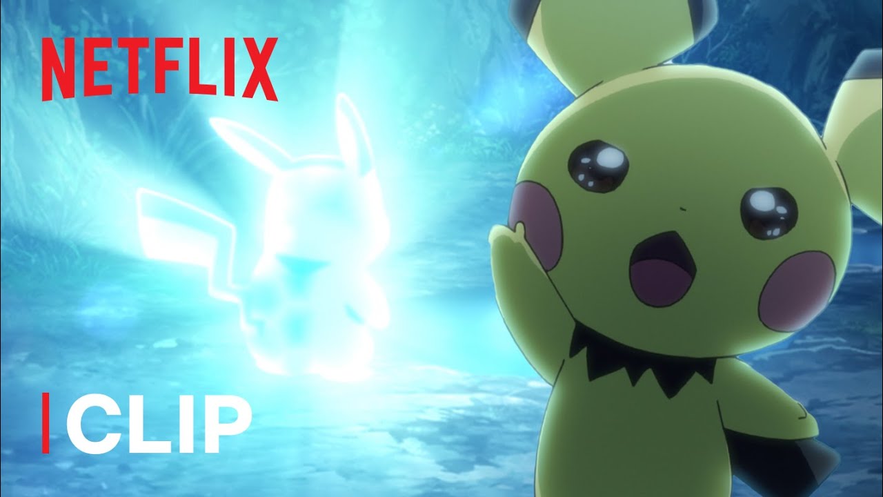 Pichu Evolves Into Pikachu ⚡ Pokémon Journeys: The Series | Netflix Family