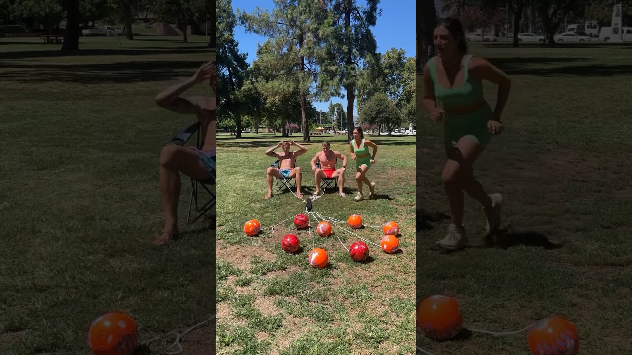 Pick the wrong ball, get waxed 😅