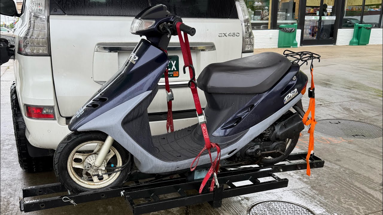 Picked up a Honda Dio 2 1995 walk around why I traded my 3KJ Yamaha Jog