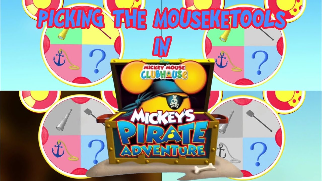 Picking The Mouseketools In Mickey's Pirate Adventure