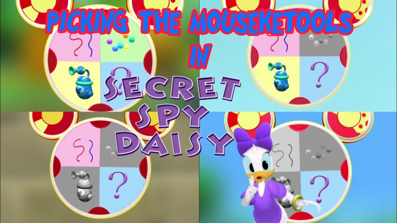 Picking The Mouseketools In Secert Spy Daisy