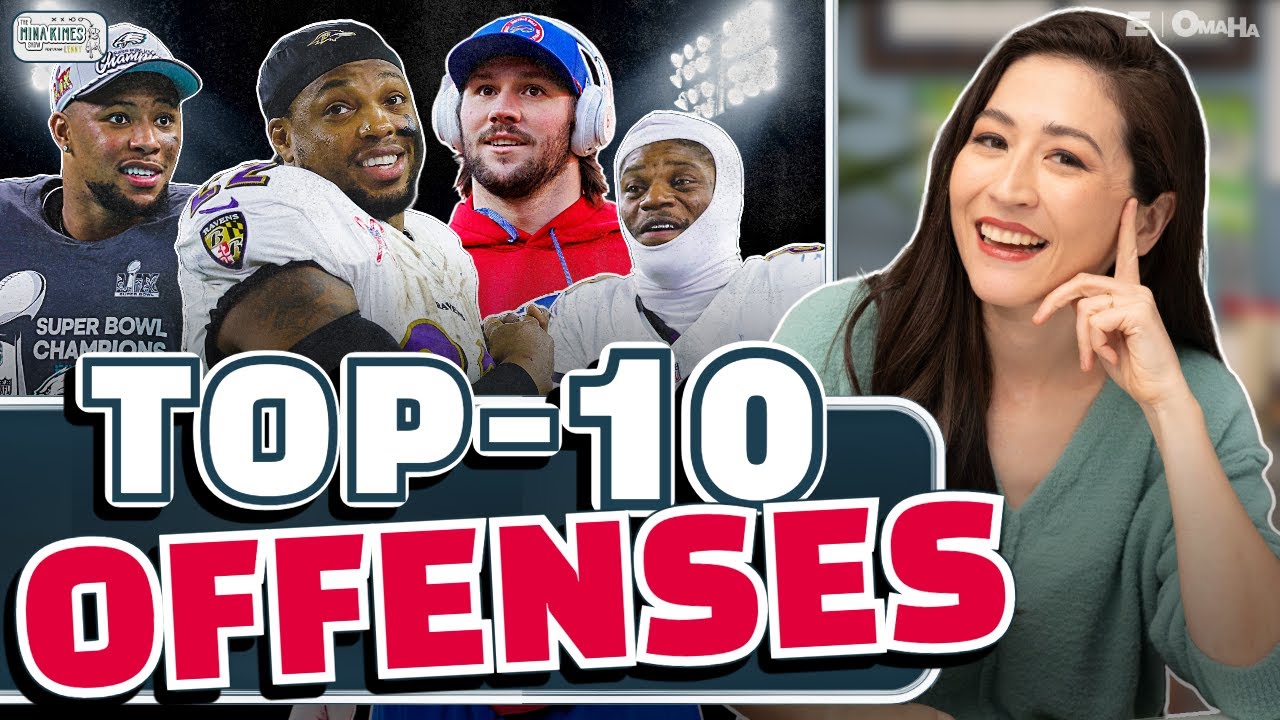 Picking the Top 10 Offenses for the 2025 Season! | The Mina Kimes Show featuring Lenny