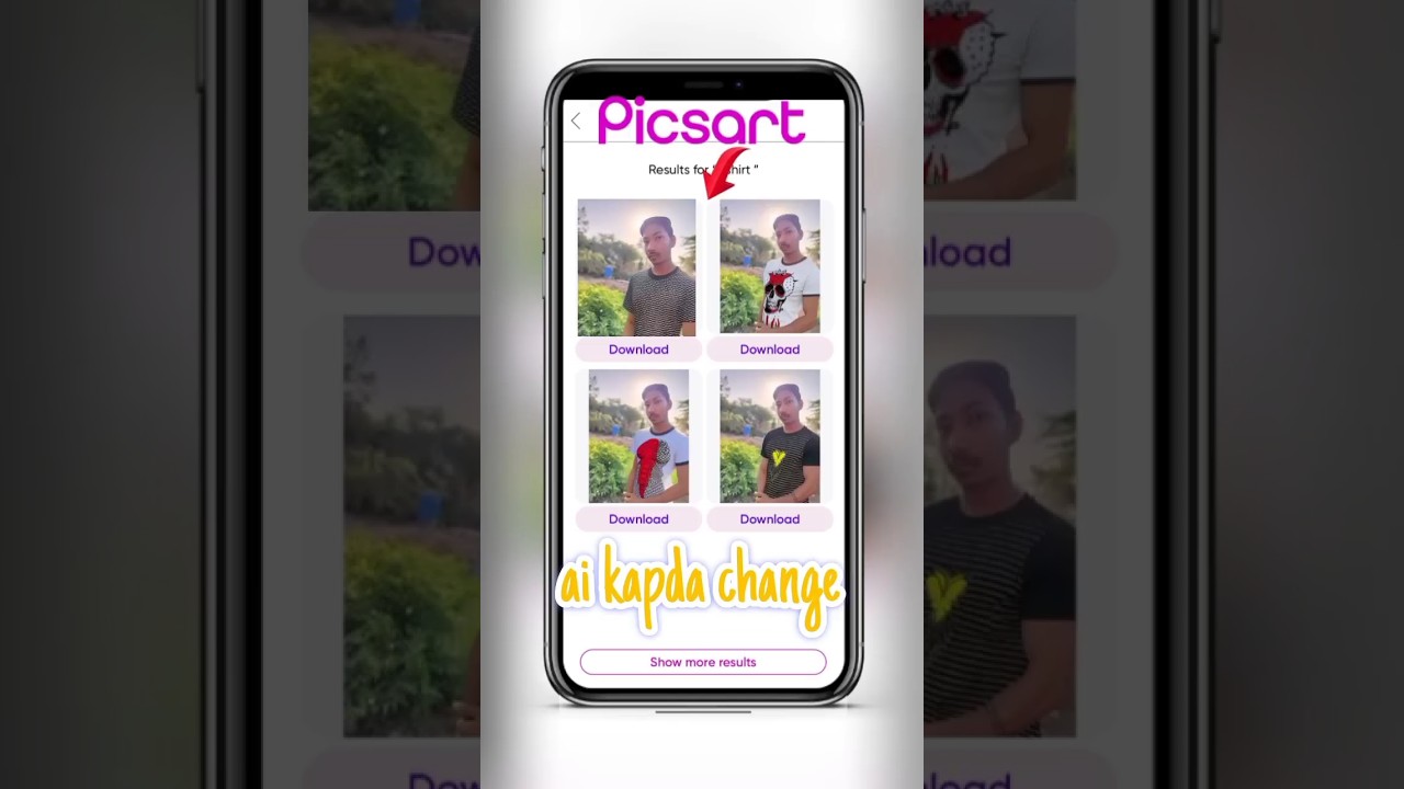 PicsArt ai replace kapde change