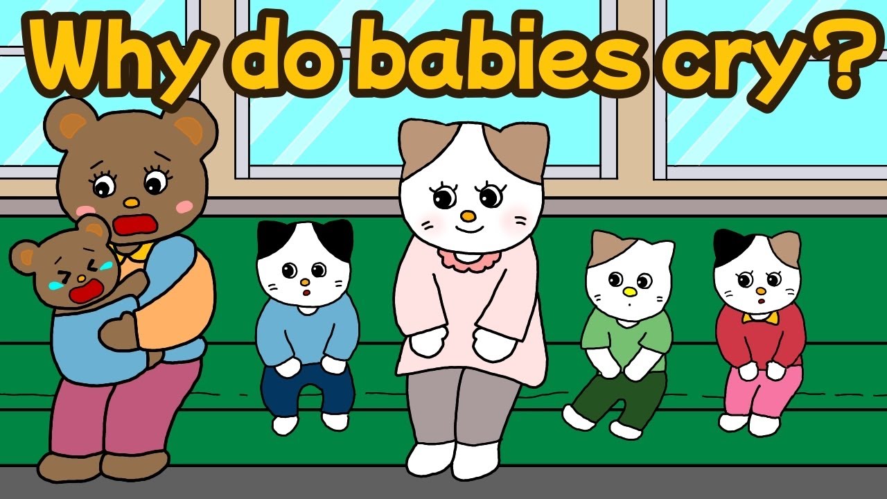 Picture Book Read  Aloud:Why Do Babies Cry?-I want a kind child to grow up.