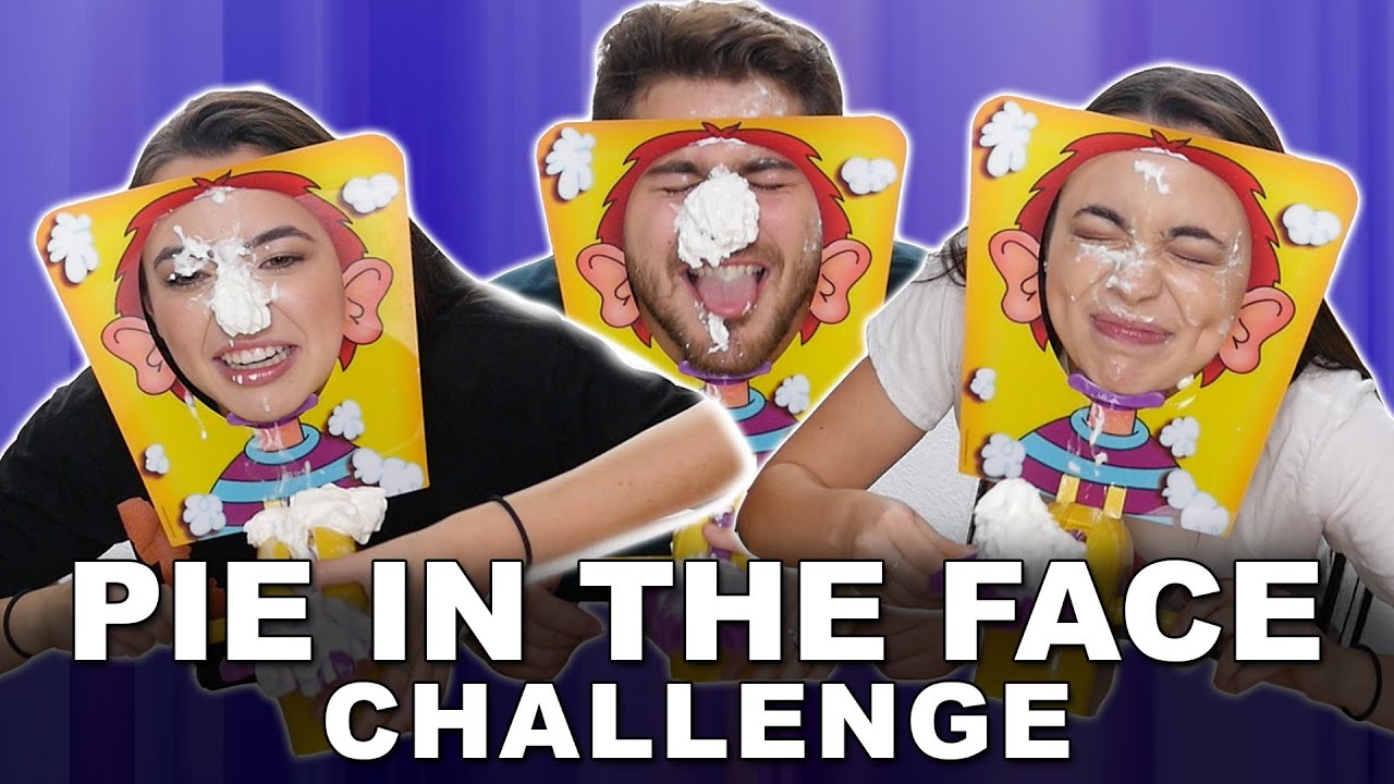PIE FACE Challenge - Merrell Twins with Dominic DeAngelis