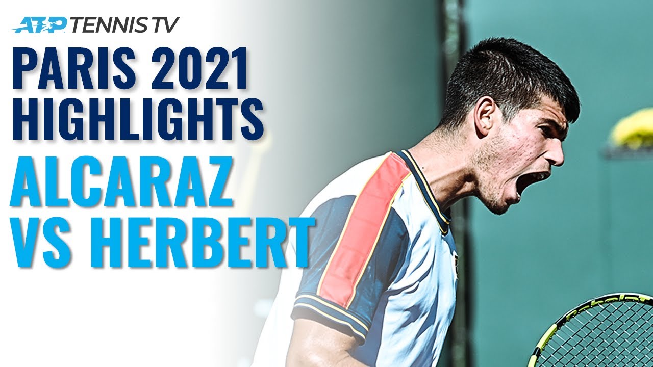 Pierre-Hugues Herbert vs Carlos Alcaraz: Brilliant Points From Entertaining Match in Paris!