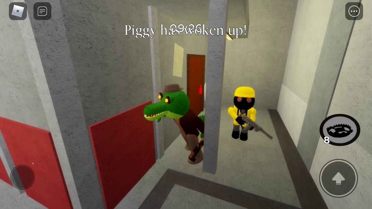 Piggy book 2 chapter 6 alfis game play outpost mode player+bot