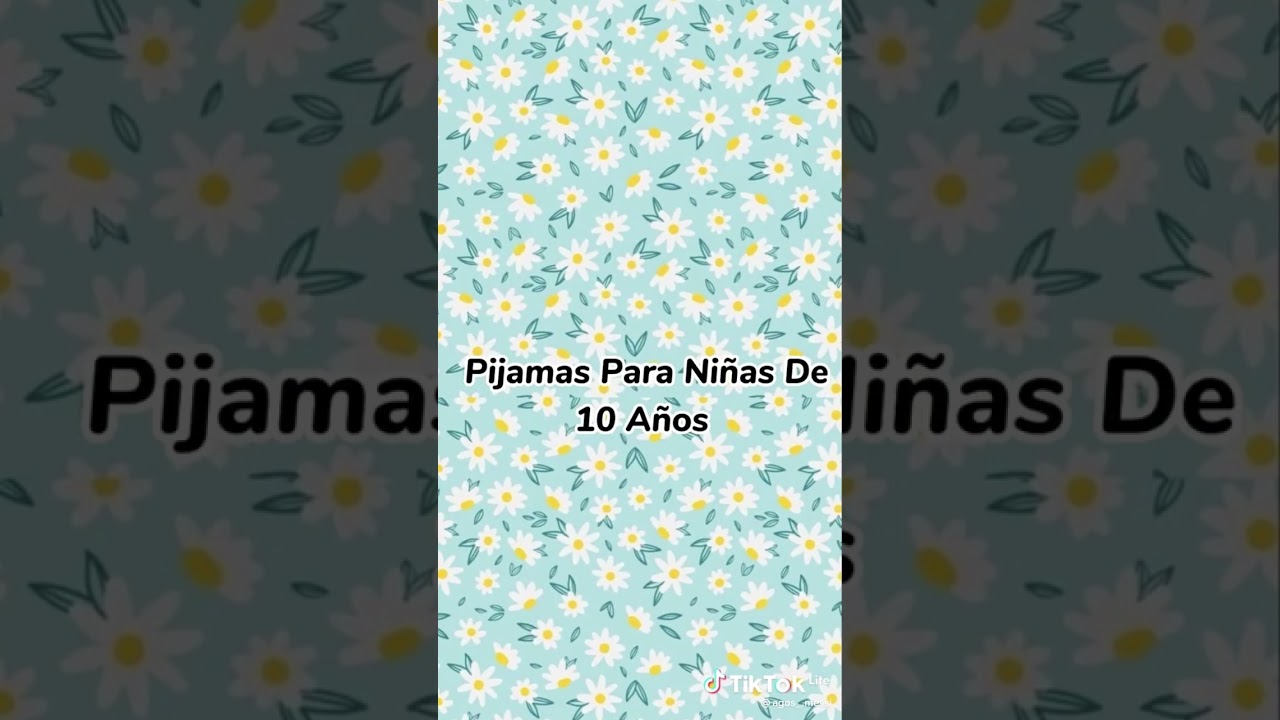 pijamas para niñas de 10 años