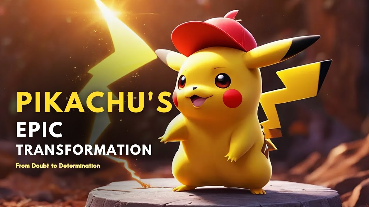Pikachu's Epic Transformation: From Doubt to Determination | Stories for Bedtime | Fairy Tales
