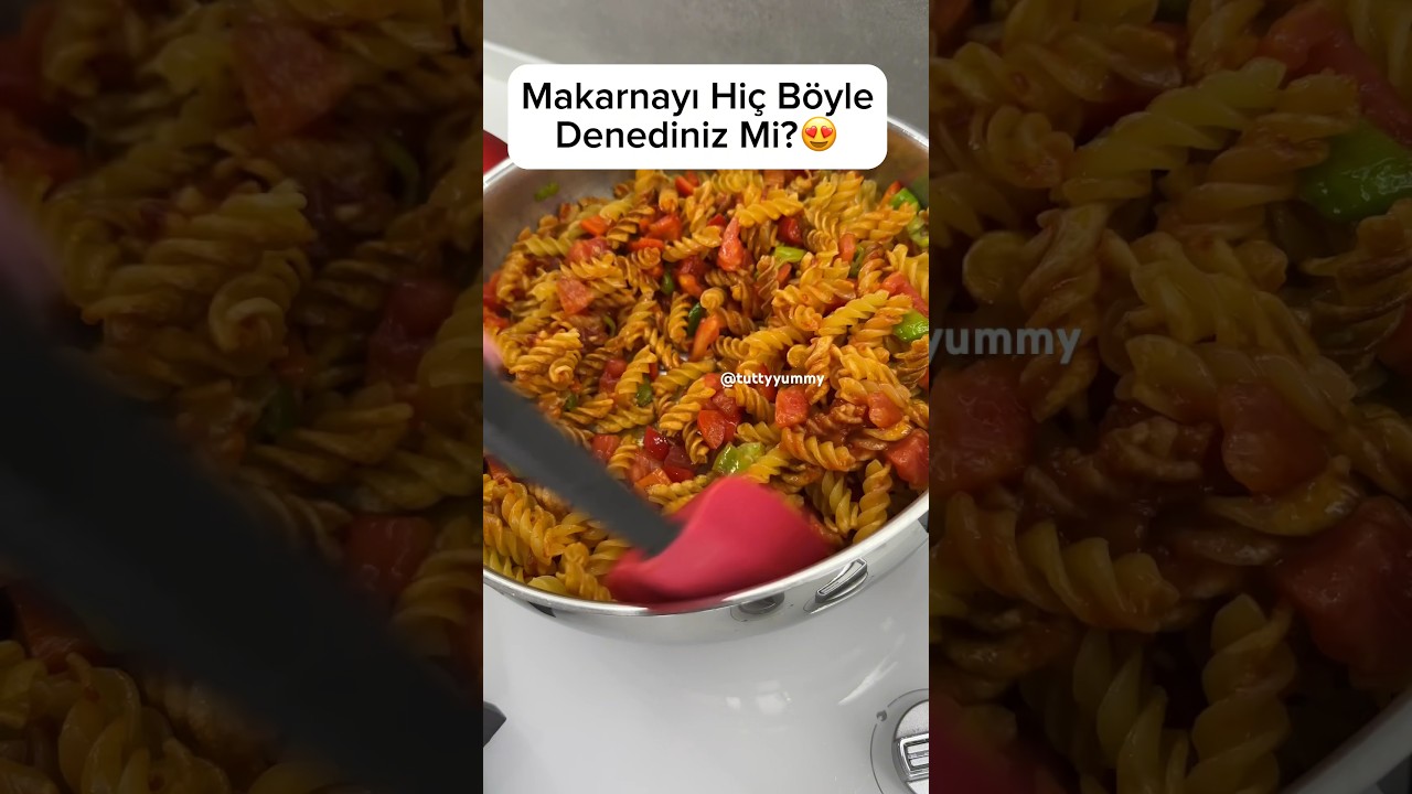 Pilav yapar gibi makarna yapmak😍 Nefis oluyor🤩