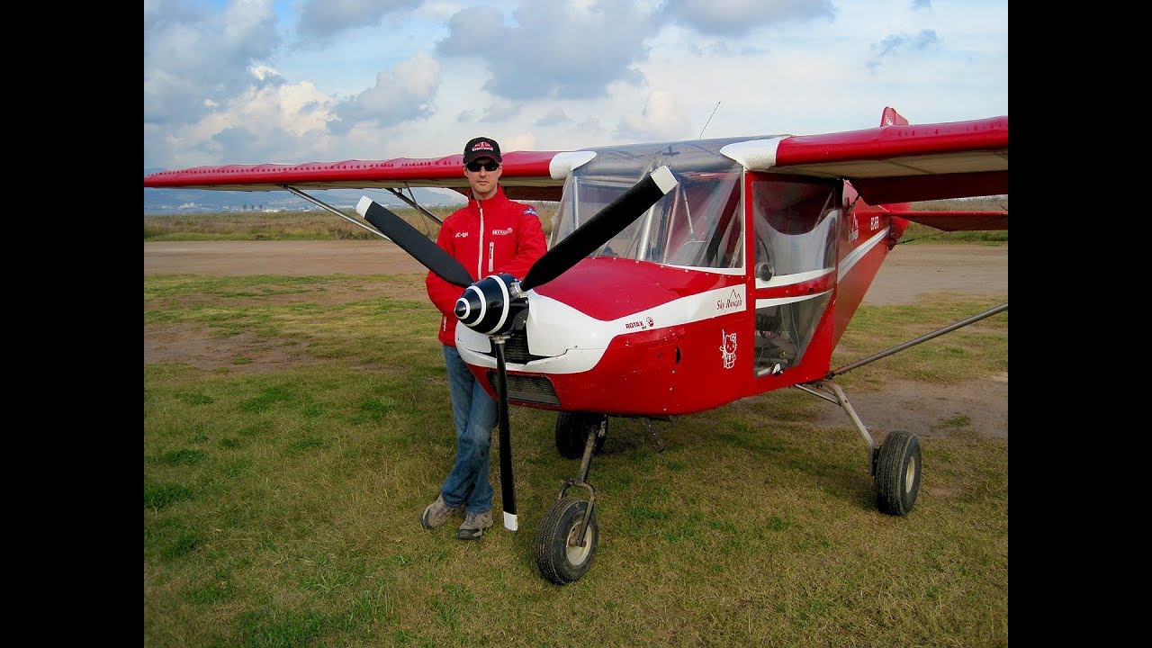 Piloto de avioneta , Skyranger Rotax 912 Ultraligero. Aviación ULM. FDACV.